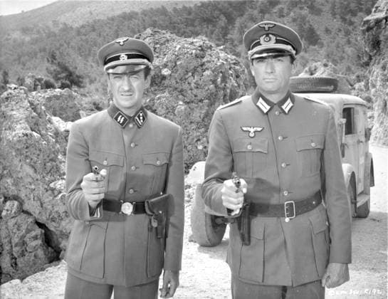 RECORD DATE NOT STATED Scene from The Guns of Navarone (1957).