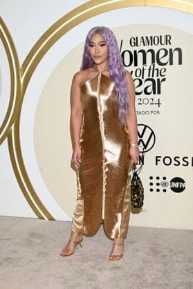 November 13, 2024, Mexico City, Ciudad de Mexico, Mexico: Farina Pao PoÂ¡ucar Franco know as Farina attends the red carpet for Glamour Women of The Year 2024 at Mexico City Four Season Hotel. on November 13, 2024 in Mexico City, Mexico. Mexico City Mexico - ZUMAe321 20241113_zea_e321_040 Copyright: xCarlosxTischler xEyepixxGroupx
