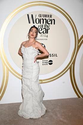 November 13, 2024, Mexico City, Ciudad de Mexico, Mexico: Manelyk GonzoÂ¡lez attends the red carpet for Glamour Women of The Year 2024 at Mexico City Four Season Hotel. on November 13, 2024 in Mexico City, Mexico. Mexico City Mexico - ZUMAe321 20241113_zea_e321_042 Copyright: xCarlosxTischler xEyepixxGroupx