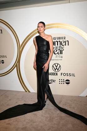 November 13, 2024, Mexico City, Ciudad de Mexico, Mexico: Mina Serrano attends the red carpet for Glamour Women of The Year 2024 at Mexico City Four Season Hotel. on November 13, 2024 in Mexico City, Mexico. Mexico City Mexico - ZUMAe321 20241113_zea_e321_077 Copyright: xCarlosxTischler xEyepixxGroupx