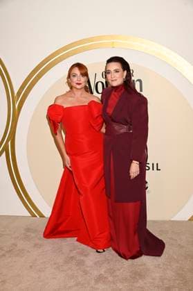 November 13, 2024, Mexico City, Ciudad de Mexico, Mexico: Samantha Barry, Farah Slim attend the red carpet for Glamour Women of The Year 2024 at Mexico City Four Season Hotel. on November 13, 2024 in Mexico City, Mexico. Mexico City Mexico - ZUMAe321 20241113_zea_e321_079 Copyright: xCarlosxTischler xEyepixxGroupx