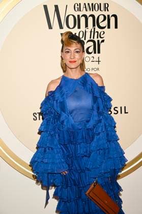 November 13, 2024, Mexico City, Ciudad de Mexico, Mexico: Mayra Hermosillo attends the red carpet for Glamour Women of The Year 2024 at Mexico City Four Season Hotel. on November 13, 2024 in Mexico City, Mexico. Mexico City Mexico - ZUMAe321 20241113_zea_e321_084 Copyright: xCarlosxTischler xEyepixxGroupx