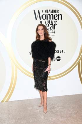 November 13, 2024, Mexico City, Ciudad de Mexico, Mexico: Eugenia GonzoÂ¡lez Ballesteros attends the red carpet for Glamour Women of The Year 2024 at Mexico City Four Season Hotel. on November 13, 2024 in Mexico City, Mexico. Mexico City Mexico - ZUMAe321 20241113_zea_e321_100 Copyright: xCarlosxTischler xEyepixxGroupx