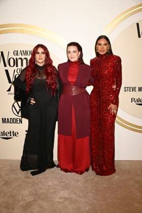 November 13, 2024, Mexico City, Ciudad de Mexico, Mexico: (L-R) Dulce Maria Espinosa, Farah Slim, Galilea Montijo attend the red carpet for Glamour Women of The Year 2024 at Mexico City Four Season Hotel. on November 13, 2024 in Mexico City, Mexico. Mexico City Mexico - ZUMAe321 20241113_zea_e321_243 Copyright: xCarlosxTischler xEyepixxGroupx