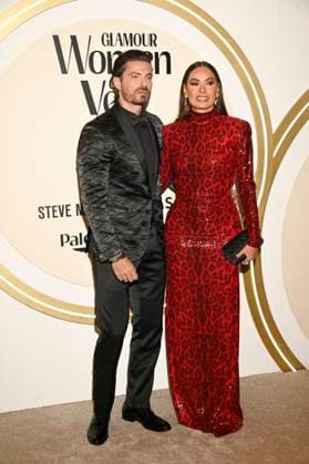 November 13, 2024, Mexico City, Ciudad de Mexico, Mexico: Isaac Moreno, Galilea Montijo attend the red carpet for Glamour Women of The Year 2024 at Mexico City Four Season Hotel. on November 13, 2024 in Mexico City, Mexico. Mexico City Mexico - ZUMAe321 20241113_zea_e321_167 Copyright: xCarlosxTischler xEyepixxGroupx