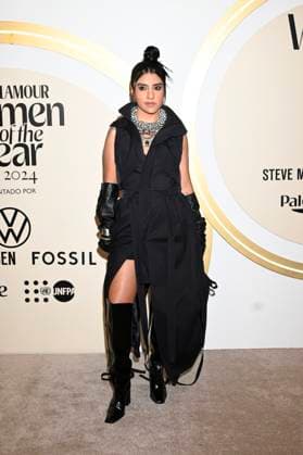 November 13, 2024, Mexico City, Ciudad de Mexico, Mexico: Karen VeloÂ¡zquez Espinosa attends the red carpet for Glamour Women of The Year 2024 at Mexico City Four Season Hotel. on November 13, 2024 in Mexico City, Mexico. Mexico City Mexico - ZUMAe321 20241113_zea_e321_193 Copyright: xCarlosxTischler xEyepixxGroupx