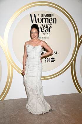 November 13, 2024, Mexico City, Ciudad de Mexico, Mexico: Manelyk GonzoÂ¡lez attends the red carpet for Glamour Women of The Year 2024 at Mexico City Four Season Hotel. on November 13, 2024 in Mexico City, Mexico. Mexico City Mexico - ZUMAe321 20241113_zea_e321_206 Copyright: xCarlosxTischler xEyepixxGroupx