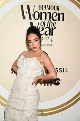 November 13, 2024, Mexico City, Ciudad de Mexico, Mexico: Manelyk GonzoÂ¡lez attends the red carpet for Glamour Women of The Year 2024 at Mexico City Four Season Hotel. on November 13, 2024 in Mexico City, Mexico. Mexico City Mexico - ZUMAe321 20241113_zea_e321_213 Copyright: xCarlosxTischler xEyepixxGroupx