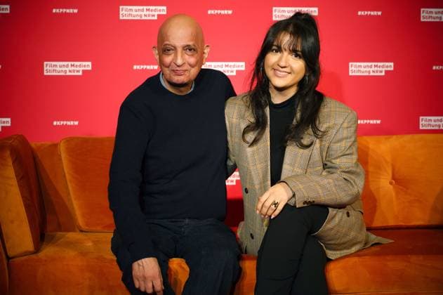 Ali Samadi with daughter Roxana Samadi at the 34th NRW Film and Media Foundation NRW Cinema Program Awards ceremony at the olkenburg in Cologne, 13 11 2024 Foto:xC.xAdolph xFuturexImagex kinoprogrammpreis_4112