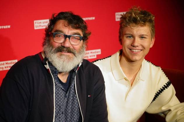Heiko Pinkowski and Leonard Conrads at the 34th NRW Film and Media Foundation NRW Cinema Program Awards ceremony in Colognes Olkenburg, 13 11 2024 Foto:xC.xAdolph xFuturexImagex kinoprogrammpreis_4125