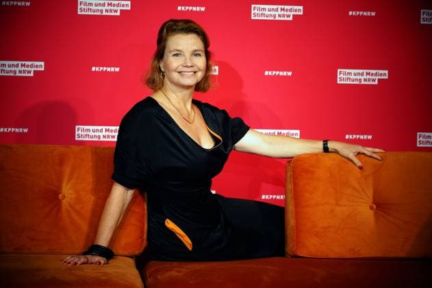 Annette Frier at the 34th NRW Cinema Program Awards ceremony of the Film und Medienstiftung NRW at the olkenburg Cologne, 13 11 2024 Foto:xC.xAdolph xFuturexImagex kinoprogrammpreis_4136