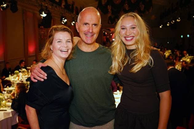 Annette Frier, Christoph Maria Herbst and Helena Zengel at the 34th NRW Cinema Programming Awards ceremony of the Film und Medienstiftung NRW at the olkenburg Cologne, 13 11 2024 Foto:xC.xAdolph xFuturexImagex kinoprogrammpreis_4182