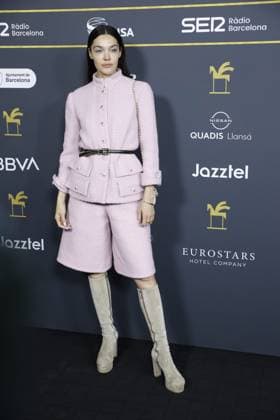 Photocall prior to the gala of the Ondas Awards 2024 Actress Ana Rujas during the photocall prior to the gala of the Ondas Awards at the Liceu, on November 14, 2024, in Barcelona, Catalonia Spain The Ondas Awards, created in 1945, are awarded annually by the Promotora de Informaciones S A Grupo PRISA through Radio Barcelona of Cadena SER, with the aim of rewarding the quality and popularity of productions, as well as professional careers in radio, television, music and radio advertising 14 NOVEMBER 2024 ONDAS AWARDS PHOTOCALL POSED FAMOSOSOS PREMIOS RADIO TELEVISIÓN Kike Rincó Barcelona Catalunya Catalunya Barcelona Catalunya Espana Copyright: xKikexRinconx 6341401