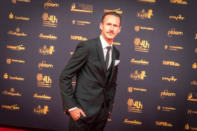 30 Goldene Henne award ceremony in Leipzig MDR Mitteldeutscher Rundfunk produces the biggest audience award in eastern Germany in collaboration with Super Illu Here SOKO Leipzig actor Johannes Hendrik Langer Goldene Henne 2024