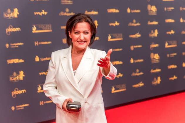 30 Goldene Henne award ceremony in Leipzig MDR Mitteldeutscher Rundfunk produces the biggest audience award in East Germany in collaboration with Super Illu Here the East German singer Ute Freudenberg Goldene Henne 2024