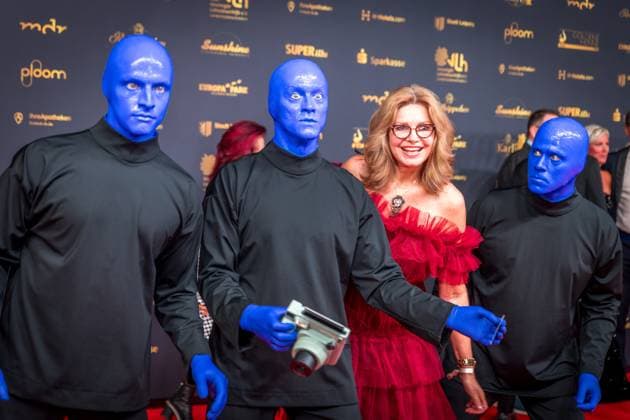 30 Goldene Henne award ceremony in Leipzig MDR Mitteldeutscher Rundfunk produces the biggest audience award in eastern Germany in collaboration with Super Illu Maren Gilzer Glücksrad, In Aller Freundschaft together with the Blue Men Group Goldene Henne 2024