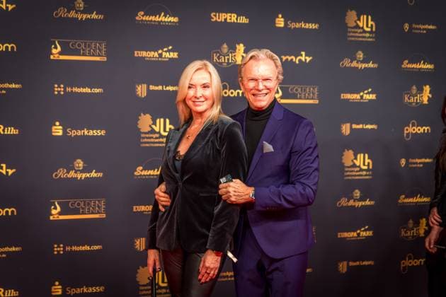30 Goldene Henne award ceremony in Leipzig MDR Mitteldeutscher Rundfunk produces the biggest audience award in eastern Germany in collaboration with Super Illu Here TV presenter Wolfgang Lippert Goldene Henne 2024