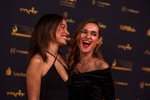 30 Goldene Henne award ceremony in Leipzig MDR Mitteldeutscher Rundfunk produces the biggest audience award in eastern Germany in collaboration with Super Illu Musical star Josephin Busch Hinterm Horizont Goldene Henne 2024