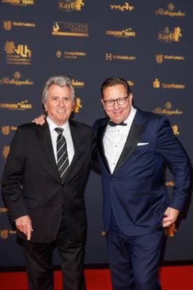 Award 30 Goldene Henne 2024 Carpet Werner Kimmig and Robert Pölzer on the red carpet of the 30 Goldene Henne 2024 at Messe Leipzig on 15 11 2024 Copyright: xEventpressxKochanx