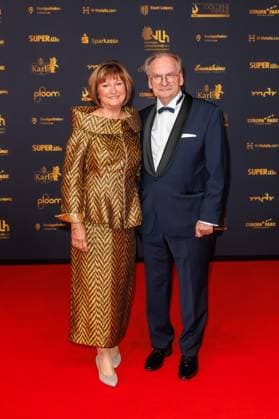 Award 30 Golden Hen 2024 Carpet Gabriele Haseloff and Reiner Haseloff on the red carpet of the 30 Golden Hen 2024 at Messe Leipzig on 15 11 2024 Copyright: xEventpressxKochanx