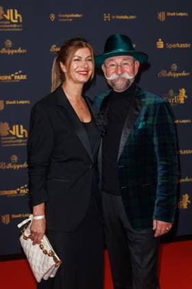 Award 30 Goldene Henne 2024 Carpet Nada Lichter and Horst Lichter on the red carpet of the 30 Goldene Henne 2024 at Messe Leipzig on 15 11 2024 Copyright: xEventpressxKochanx