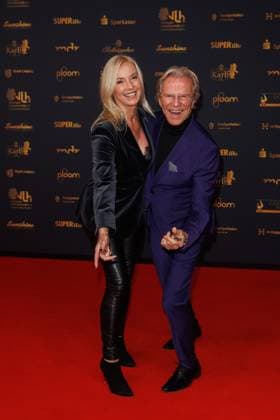 Award 30 Goldene Henne 2024 Carpet Gesine Lippert and Wolfgang Lippert on the red carpet of the 30 Goldene Henne 2024 at Messe Leipzig on 15 11 2024 Copyright: xEventpressxKochanx