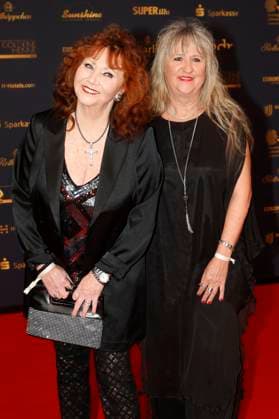 Regina Thoss with companion at the 30 Golden Hen 2024 awards ceremony in Studio 3 of MDR Leipzigs Media City, 15 11 2024 Foto:xR.xStoffelsx xFuturexImagex henne_4122