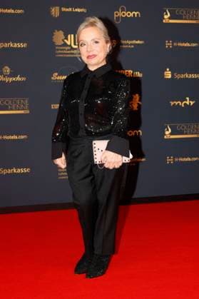 ChrisTine Urspruch at the 30th Goldene Henne 2024 award ceremony in Studio 3 of MDR Leipzigs Media City, 15 11 2024 Foto:xR.xStoffelsx xFuturexImagex henne_4193