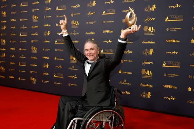 Thomas Wandschneider at the 30th Golden Hen 2024 award ceremony in Studio 3 of MDR Leipzigs Media City, 15 11 2024 Foto:xR.xStoffelsx xFuturexImagex henne_4213