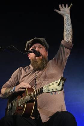 The Dutch trio Robbert Duijf Band performed during the third day of international music festival Blues Alive in Sumperk, Czech Republic, November 16, 2024. (CTKxPhoto LudekxPerina) CTKPhotoP2024111605262  CTKPhotoP2024111605262