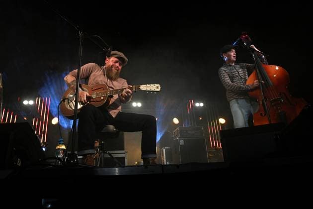 The Dutch trio Robbert Duijf Band performed during the third day of international music festival Blues Alive in Sumperk, Czech Republic, November 16, 2024. (CTKxPhoto LudekxPerina) CTKPhotoP2024111605289  CTKPhotoP2024111605289