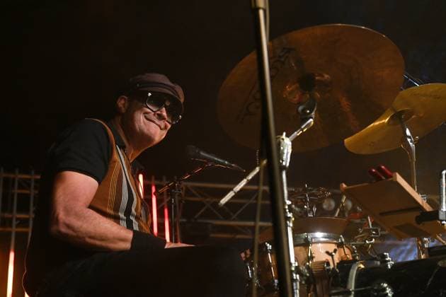 The Dutch trio Robbert Duijf Band performed during the third day of international music festival Blues Alive in Sumperk, Czech Republic, November 16, 2024. Pictured Robin Zalm. (CTKxPhoto LudekxPerina) CTKPhotoP2024111605341  CTKPhotoP2024111605341