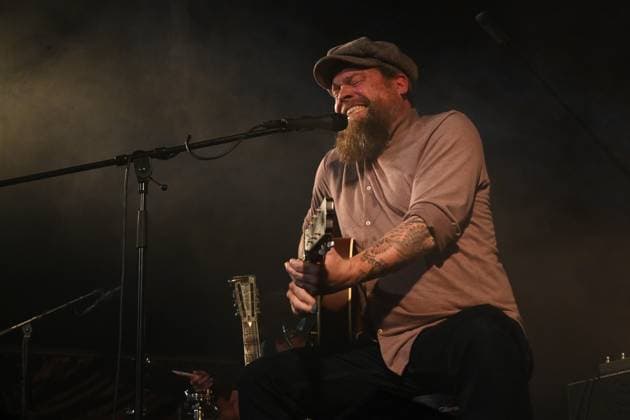 The Dutch trio Robbert Duijf Band performed during the third day of international music festival Blues Alive in Sumperk, Czech Republic, November 16, 2024. (CTKxPhoto LudekxPerina) CTKPhotoP2024111605344  CTKPhotoP2024111605344