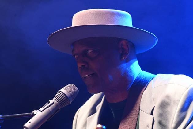 Blues singer and songwriter of USA Eric Bibb performed during the third day of international music festival Blues Alive in Sumperk, Czech Republic, November 16, 2024. (CTKxPhoto LudekxPerina) CTKPhotoP2024111605567  CTKPhotoP2024111605567