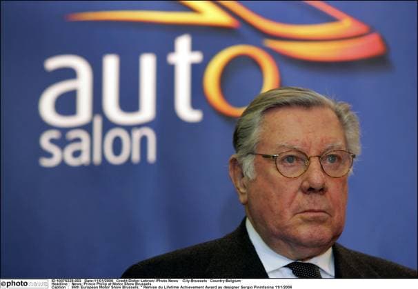News: Prince Philip at Motor Show Brussels 84th European Motor Show Brussels: * Remise du Lifetime Achievement Award au designer Sergio Pininfarina 11 1 2006 Brussels Belgium  Copyright: xDidierxLebrunx