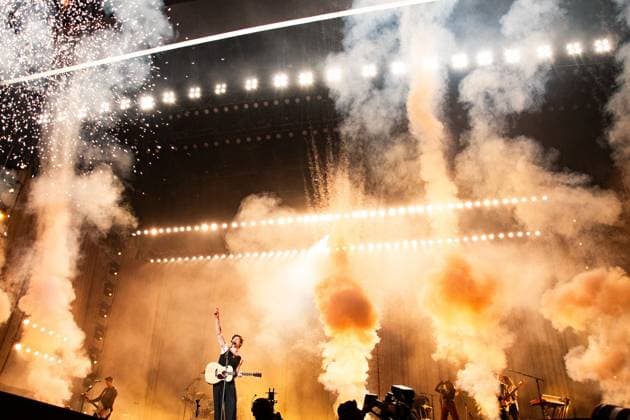 Corona Capital Music Festival - Day 2 Shawn Mendez performs during day 2 of the 2024 Corona Capital Music Festival at Autodromo Hermanos Rodriguez on November 16, 2024 in Mexico City, Mexico. Mexico City Autodromo Hermanos Rodriguez Mexico Copyright: xAnniexLesser imageSPACEx