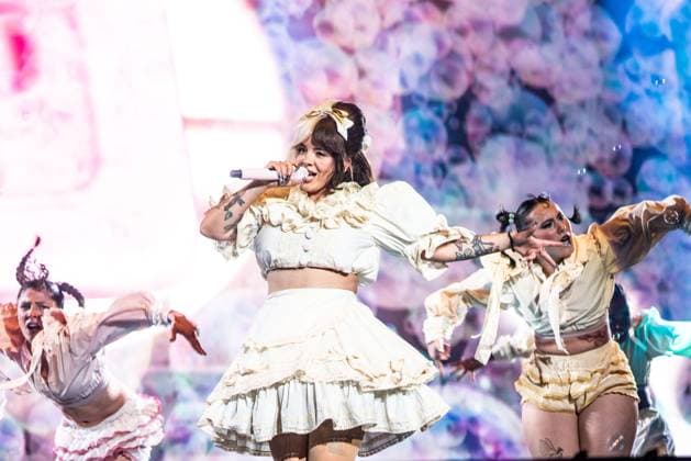 Corona Capital Music Festival - Day 2 Melanie Martinez performs during day 2 of the 2024 Corona Capital Music Festival at Autodromo Hermanos Rodriguez on November 16, 2024 in Mexico City, Mexico. Mexico City Autodromo Hermanos Rodriguez Mexico Copyright: xAnniexLesser imageSPACEx