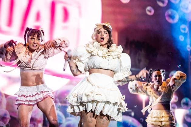 Corona Capital Music Festival - Day 2 Melanie Martinez performs during day 2 of the 2024 Corona Capital Music Festival at Autodromo Hermanos Rodriguez on November 16, 2024 in Mexico City, Mexico. Mexico City Autodromo Hermanos Rodriguez Mexico Copyright: xAnniexLesser imageSPACEx