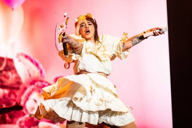 Corona Capital Music Festival - Day 2 Melanie Martinez performs during day 2 of the 2024 Corona Capital Music Festival at Autodromo Hermanos Rodriguez on November 16, 2024 in Mexico City, Mexico. Mexico City Autodromo Hermanos Rodriguez Mexico Copyright: xAnniexLesser imageSPACEx