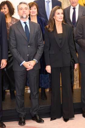 18-11-2024 Madrid Queen Letizia and King Felipe attend the presentation of the 41st edition of the Francisco Cerecedo journalizm award at the Ritz hotel in Madrid. No Spain Â  Copyright: xPPEx