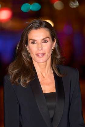 18-11-2024 Madrid Queen Letizia and King Felipe attend the presentation of the 41st edition of the Francisco Cerecedo journalizm award at the Ritz hotel in Madrid. No Spain Â  Copyright: xPPEx