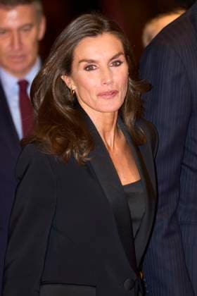 18-11-2024 Madrid Queen Letizia and King Felipe attend the presentation of the 41st edition of the Francisco Cerecedo journalizm award at the Ritz hotel in Madrid. No Spain Â  Copyright: xPPEx