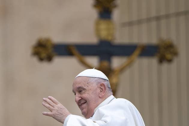 News Themen der Woche KW47 News Bilder des Tages **NO LIBRI** Italy, Rome, Vatican, 2024 11 20.Pope Francis during the weekly general audience at St Peter s square in The Vatican. Photograph by ALESSIA GIULIANI Catholic Press Photo  Copyright: xALESSIAxGIULIANIx xipa-agency.nex xAlessiaxGiulianix IPA_Agency_IPA51726154