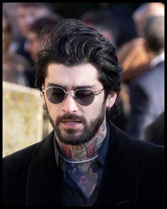 . 20 11 2024. Amersham, United Kingdom. Zayn Malik leaving the Liam Payne funeral in Amersham, United Kingdom.  xStephenxLockx xi-Imagesx IIM-25589-0078