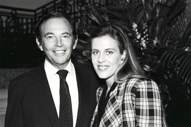 Dr Christiaan Barnard and his wife pose for a picture. Dr Barnard is a pioneering heart transplant surgeon and a member of the Advisory Board of the Clinique La Prairie in Switzerland. EDITORIAL USE ONLY  Copyright: xx MER2016052212493846 PostxStaffxPhotographerx scmpphotos391181