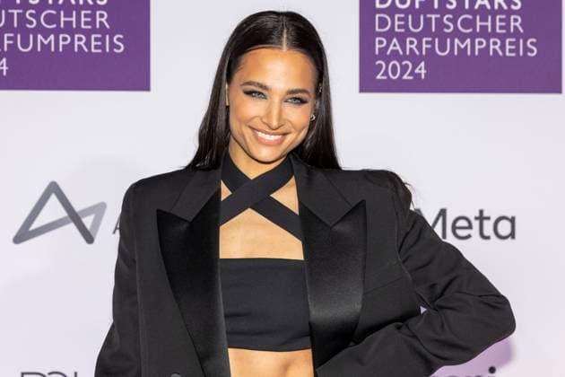 Presenter Amira Aly at the DUFTSTARS 2024 German Perfume Award Presentation of the German Perfume Award DUFTSTARS by the Fragrance Foundation on 21 11 2023, Rheinterrassen, Duesseldorf