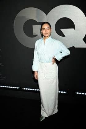 November 21, 2024, Mexico City, Ciudad de Mexico, Mexico: Mabel Cadena attends the black carpet for GQ Men Of The Year awards at Fronton Bucareli. on November 21, 2024 in Mexico City, Mexico. Mexico City Mexico - ZUMAe321 20241121_zea_e321_002 Copyright: xCarlosxTischler xEyepixxGroupx