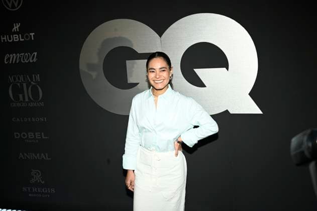 November 21, 2024, Mexico City, Ciudad de Mexico, Mexico: Mabel Cadena attends the black carpet for GQ Men Of The Year awards at Fronton Bucareli. on November 21, 2024 in Mexico City, Mexico. Mexico City Mexico - ZUMAe321 20241121_zea_e321_055 Copyright: xCarlosxTischler xEyepixxGroupx