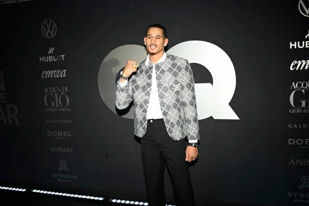 November 21, 2024, Mexico City, Ciudad de Mexico, Mexico: Juan Toscano-Anderson attends the black carpet for GQ Men Of The Year awards at Fronton Bucareli. on November 21, 2024 in Mexico City, Mexico. Mexico City Mexico - ZUMAe321 20241121_zea_e321_036 Copyright: xCarlosxTischler xEyepixxGroupx