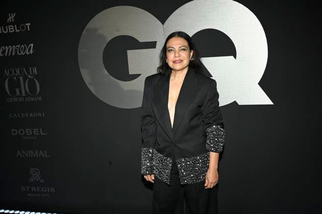 November 21, 2024, Mexico City, Ciudad de Mexico, Mexico: Giovanna ZacaroÂ­as attends the black carpet for GQ Men Of The Year awards at Fronton Bucareli. on November 21, 2024 in Mexico City, Mexico. Mexico City Mexico - ZUMAe321 20241121_zea_e321_049 Copyright: xCarlosxTischler xEyepixxGroupx